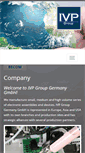 Mobile Screenshot of ivp-group.com